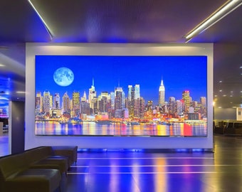 Light Box Sign SEG Fabric Custom Backlit Sign with LED Logo - Illuminated Wall Logo - Changeable UV Printed Fabric