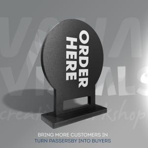 Custom Blade Sign - Double Sided Outdoor Business Sign, Storefront Logo Sign, Wall Mounted Commercial Sign - Salon, Bar, or Retail Shop Sign image 10