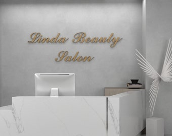 Personalized Wooden Name Signs - Custom Wood Letters - Laser Cut Out - Any Font - Unfinished - Custom Wood Design