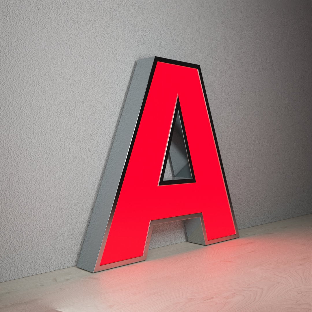 Custom 3D Channel Letters - LED Front-lit, Personalized Storefront & Indoor/Outdoor Signage