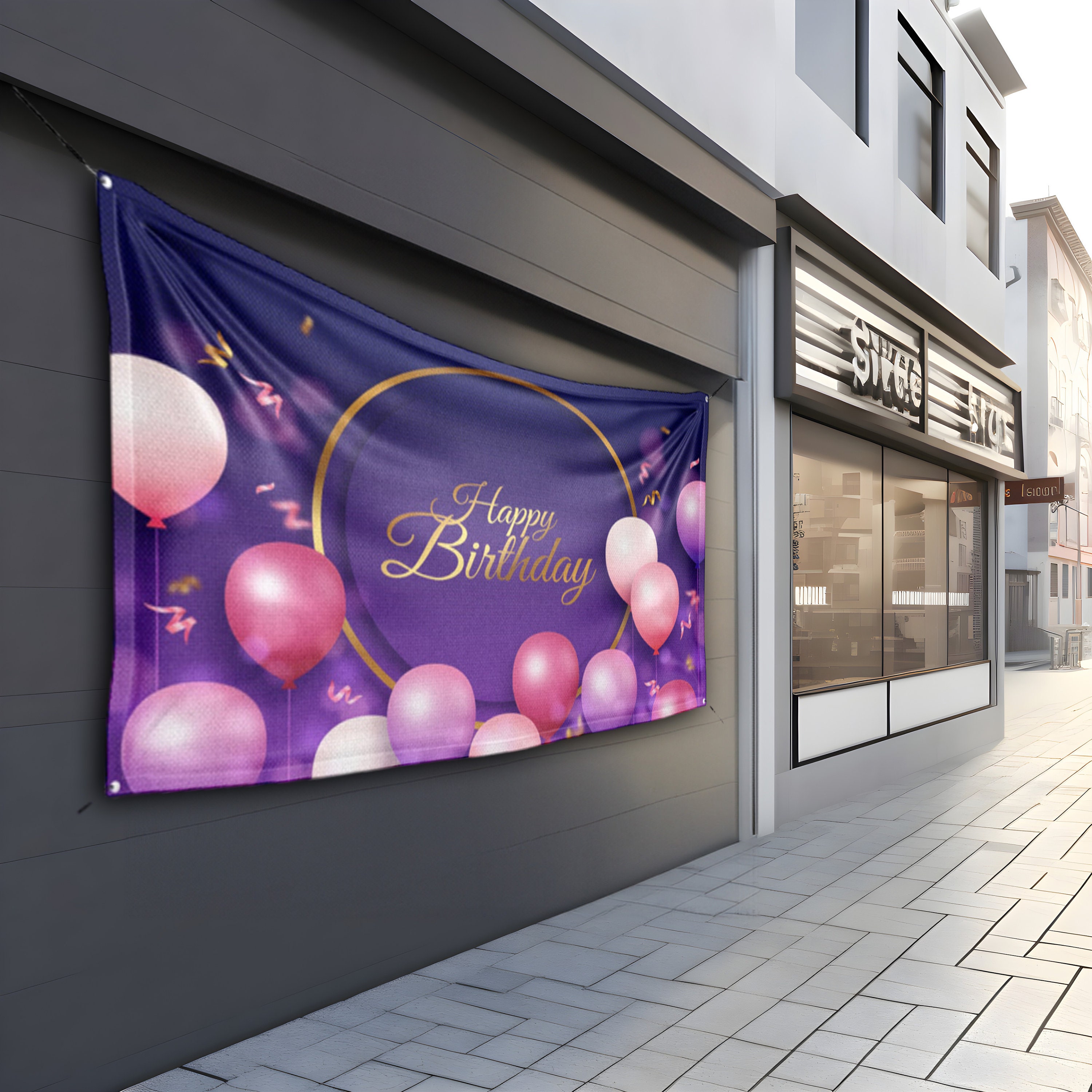 Custom Polyester Banner, Personalized Advertising Sign, Indoor Outdoor ...
