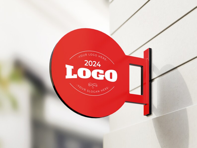 Pet Store Custom PVC Sign, Personalized Logo Printed Round Blade Sign ...