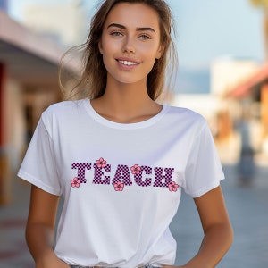 Teach Shirt Comfort Colors Teacher Appreciation Gifts Back to School Shirt Teacher Shirt Teacher Gift Cute Teacher Gifts New Teacher