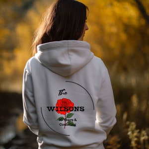 Aangepaste verjaardag Hoodie verjaardag cadeaus cadeau voor vrouw cadeau voor man huwelijkscadeau paren cadeau paren shirts eenjarig jubileum