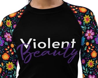 BJJ Rashguard, Rash Guard Women, Jiujitsu, Rash Guards, Martial Arts, Brazilian Jiu Jitsu, Rash Guard, Ladies rash guard, BJJ Gift for Her