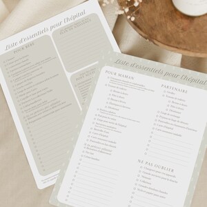 Hospital Bag Checklist, Mommy Prep Kit, Hospital Bag, Mom to Be