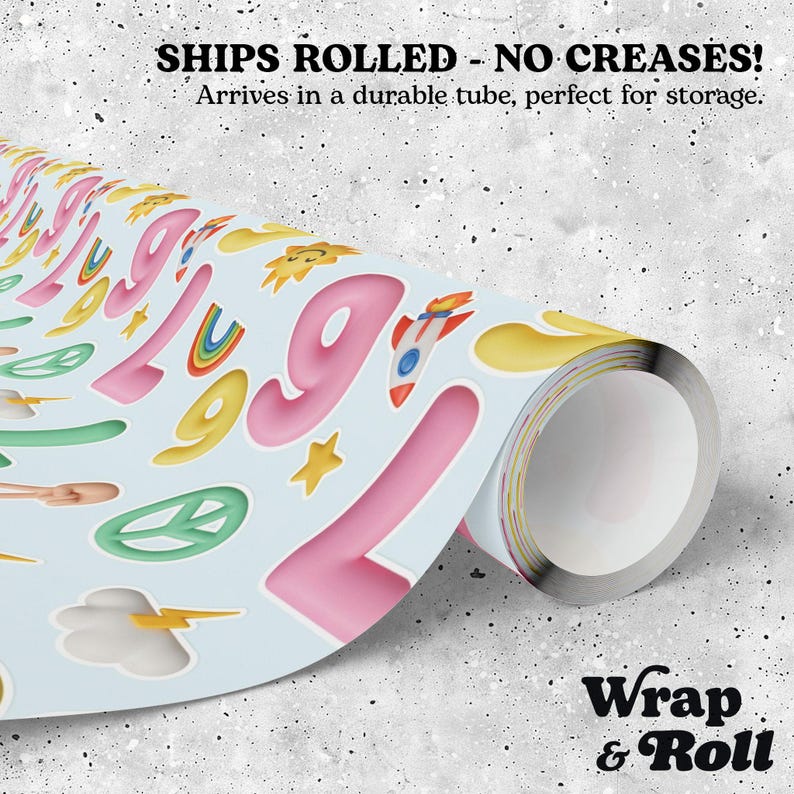 67 Wrapping Paper | Cute Meme 3D Sticker Roblox Gamer Gag Gift | White ...