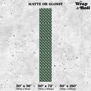 Surfing Santa Wrapping Paper | Funny Christmas Gift Wrap | Beach Xmas Paper | Vintage Xennial Gen Z Tropical Holiday Reindeer Surfer Gift image 9