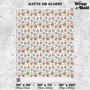Funny Christmas Goose Wrapping Paper | Whimsical Holiday Gift Wrap | Cute Animal Xmas Paper | Silly Goose Humor image 6