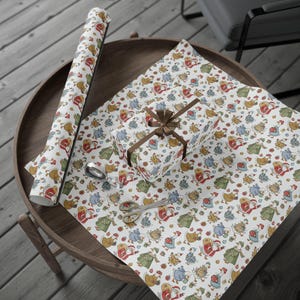 Funny Christmas Goose Wrapping Paper | Whimsical Holiday Gift Wrap | Cute Animal Xmas Paper | Silly Goose Humor image 5