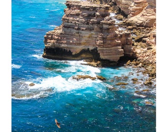Kalbarri Cliffs, Western Australia - Breathtaking Coastal Photo Print Art for Your Home