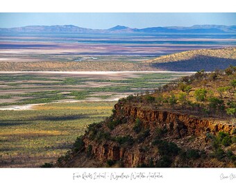 Five Rivers Lookout Wyndham Western Australia Photo Print – Vibrant Coastal Landscape (Digital Download)