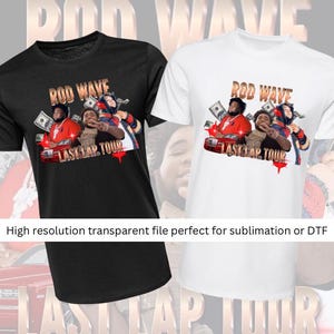 Rod Wave Inspired Last Lap Tour PNG