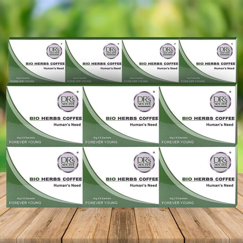 Drs Secret Bio Herbs Coffee for Men Coffee Halal 10 Boxes Etsy