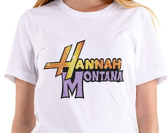 Hannah Montana tshirt, Hannah Montana Png, Hannah Montana Logo Tshirt High quality PNG file instant download