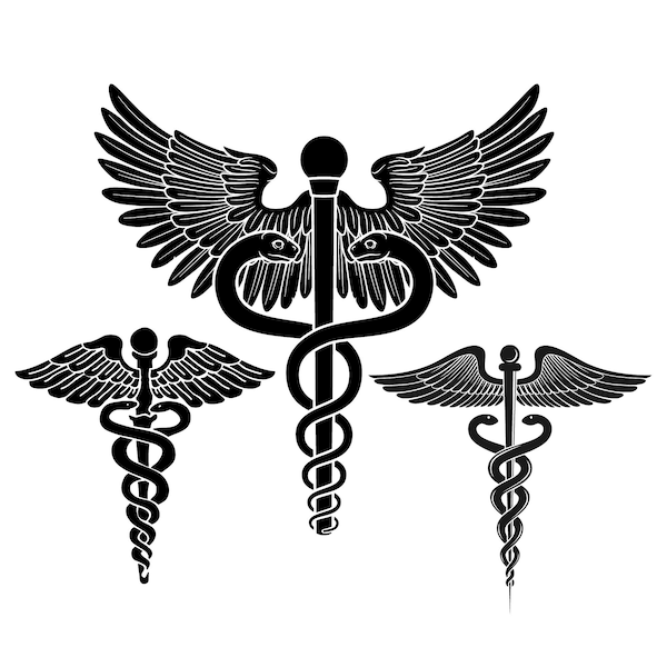 Medical Symbol SVG, Caduceus Svg, Star of Life Svg, Doctor , Nurse Svg, Png, instant digital download