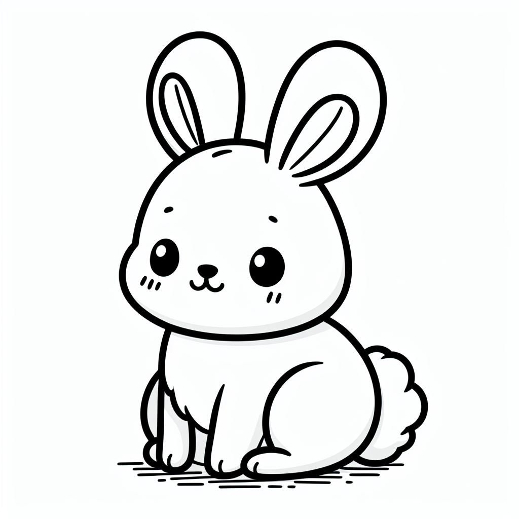 Printable Bunny Template Etsy Printable Bunny Template Etsy