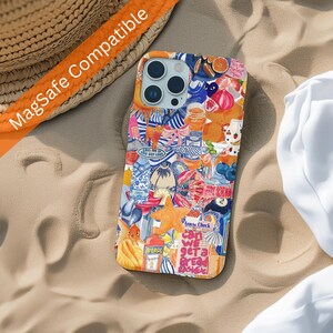 Summer Collage Phone Case Magsafe Phone Case Italian Summer Phone Case Italy Phone Case Mosaic Phone Case European Summer Phone Case