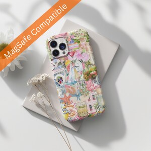 Coquette MagSafe Phone Case Italian Summer Phone Case Collage Phone Case Italy Phone Case Mosaic Phone Case Coastal Phone Case Preppy Stuff