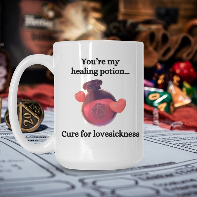 First Valentine Gift for Boyfriend, Roleplaying Mug, Valentine's Day