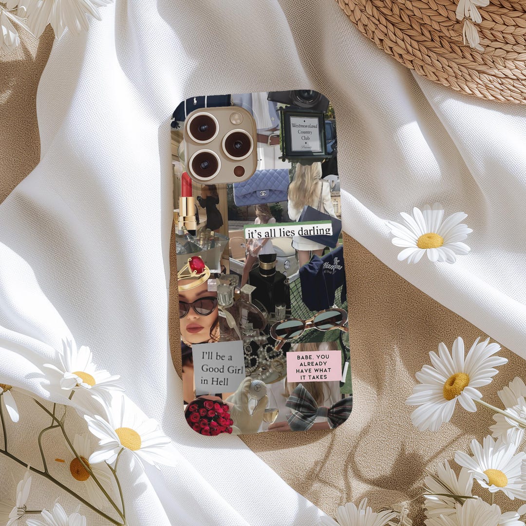 Old Money Aesthetic Phone Case, Preppy Phone Case, That Girl