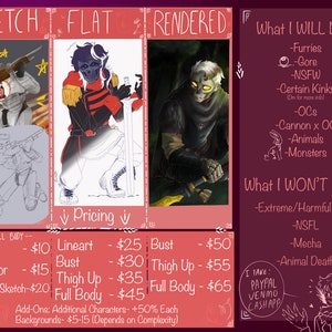 MishaRaccoon's DIGITAL Commissions