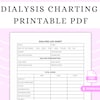 Fluid Intake and Output Monitoring Sheet - Etsy