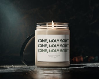 Catholic Candles, Christian Candles,  Catholic Home Altar, Traditional Catholic Candle, Scented Soy Candle, Catholic Gift, Catholic Mom, God