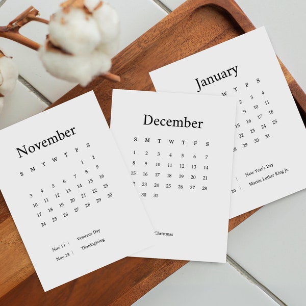 Mini Calendars 2024 2025 Etsy - Il 600x600.6167866185 Or9w 