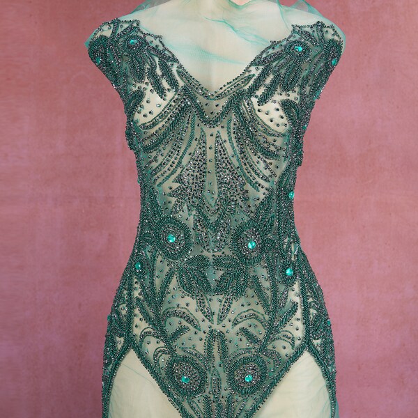 Renta Emerald Event Dress
