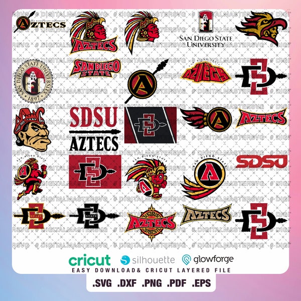 Team 23 - San Diego State College SVG, Aztecs SVG, University, Athletics, Football, Basketball, SDSU , Mom, Dad, Game Day