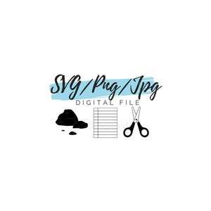 Diseño de archivo SVG de piedra, papel o tijera, divertidos archivos SVG de Roe Sham Bo para Cricut y Silhouette, descarga instantánea, camiseta de maestro, juego para niños