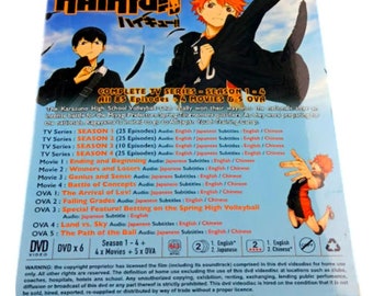 Anime DVD Haikyu!! Season End Movies OVA