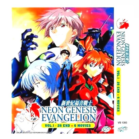 DVD Anime Neon Genesis Evangelion Complete TV Series (1-26) +6