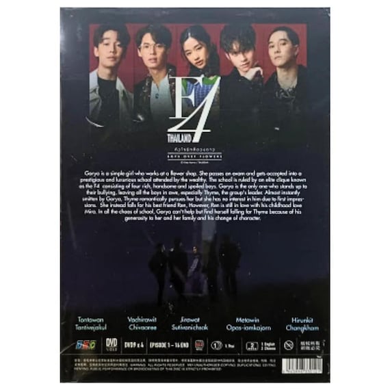 F4 Thailand : Boys Over Flowers English Subtitle - Etsy