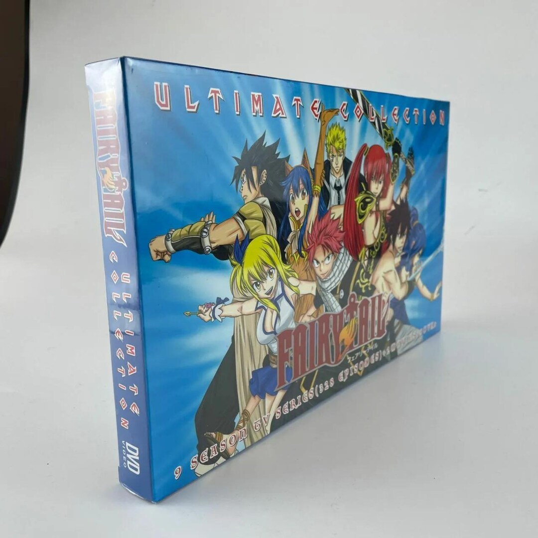 Fairy Tail Ultimate Collection 9 Season TV Series 328 Episodes + 2 ...