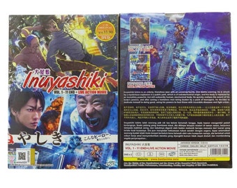 Inuyashiki Complete Tv Series Live Action Movie Anime TV DVD English  Subtitle