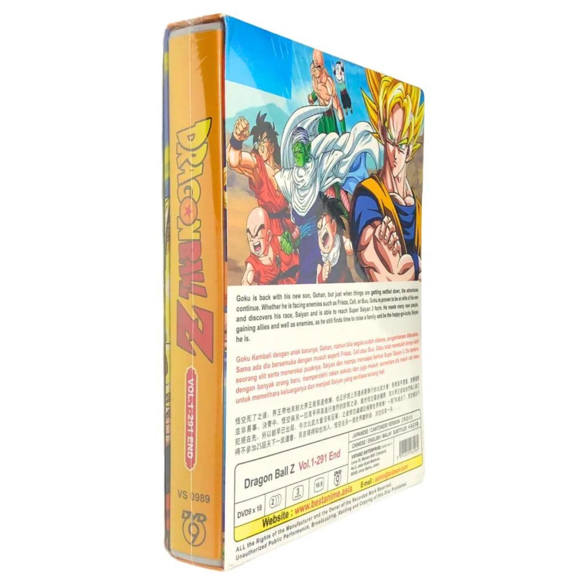 Anime DVD Dragon Ball Z Complete TV Series Vol.1-291 End