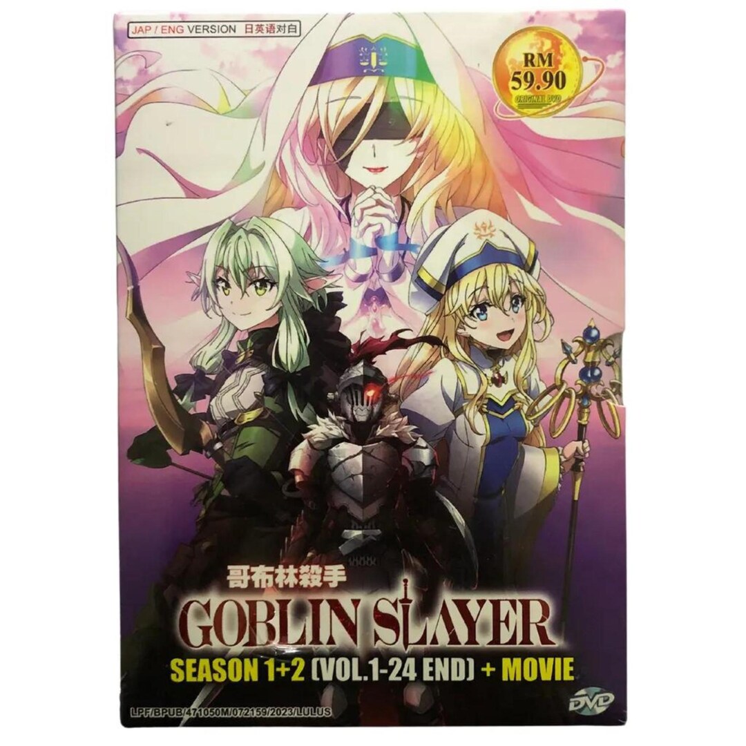 Anime DVD Goblin Slayer Season 1+2 (vol. 124 End) +