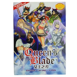 Anime DVD Queen&#39;s Blade ( Uncut ) - Complete TV Series with English Dubbed Ship From USA