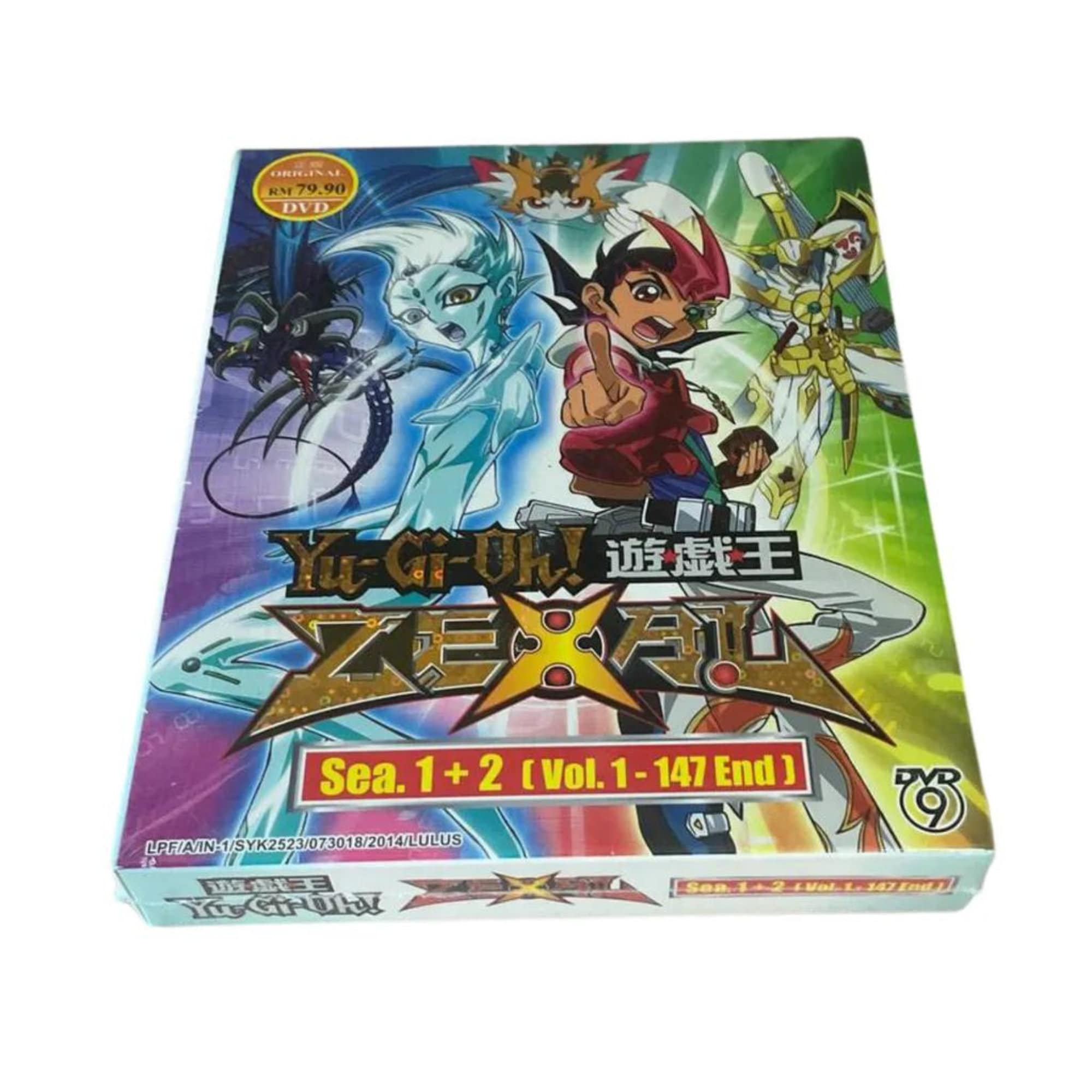 Anime DVD Yu-gi-oh ! Zexal - Complete Tv Series English