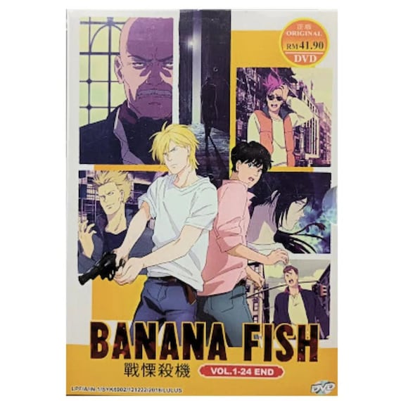 Anime DVD Banana Fish English Subtitle Complete Series