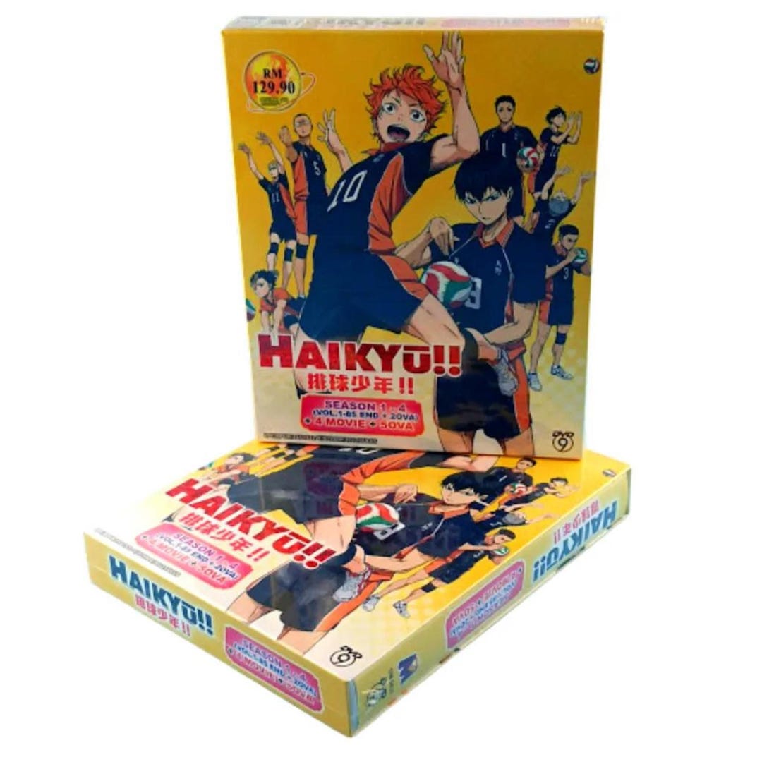 Where Can I Watch The Movie 3 Strikes DVD HAIKYU!! Season 1-4 Vol.1-85end+4 Movie+5ova English DUB All Region