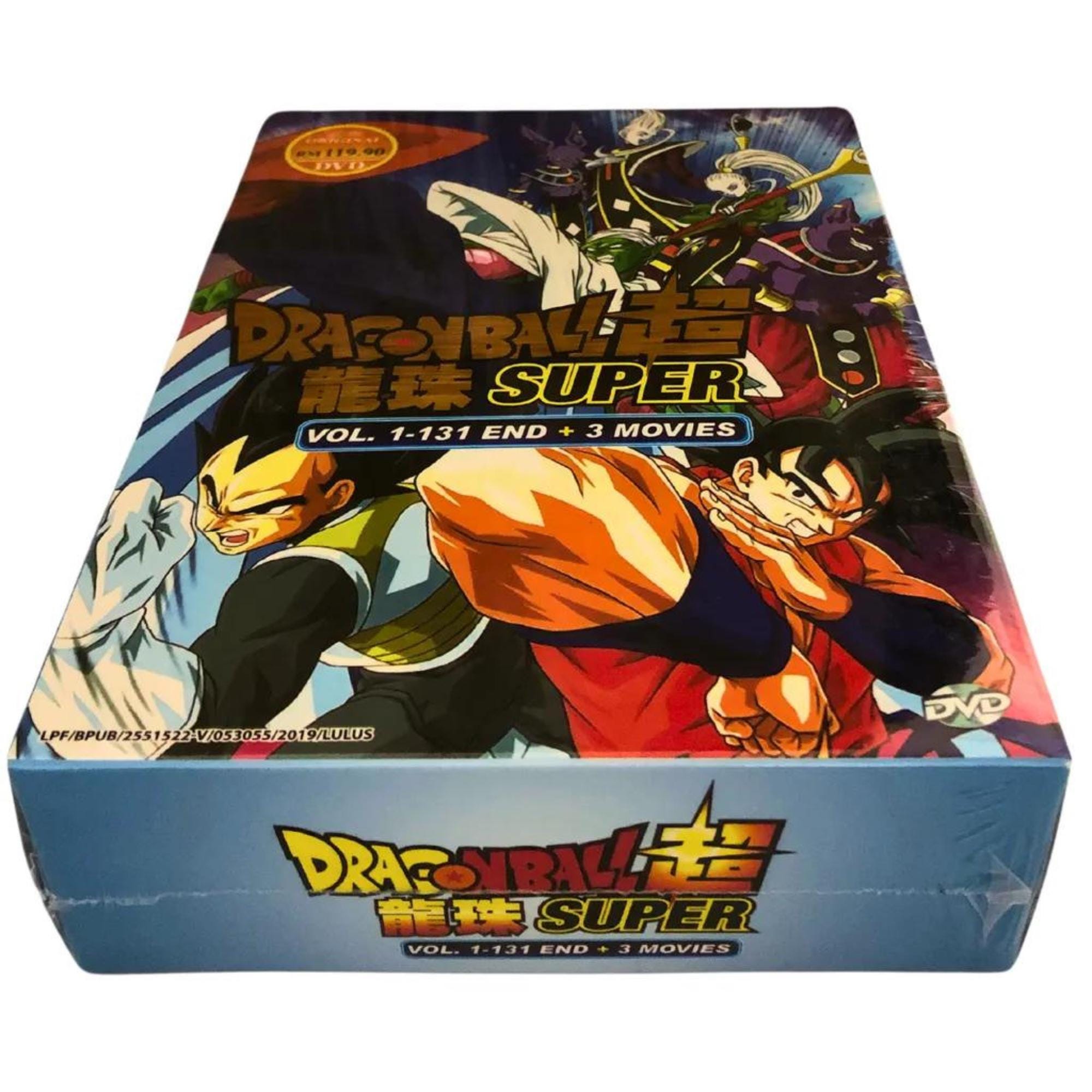 ドラゴンボール超 龍珠 SUPER Vol. 1-131 END DVD DRAGON BALL SUPER Vol.1-131 END ANIME DVD ENGLISH DUBBED
