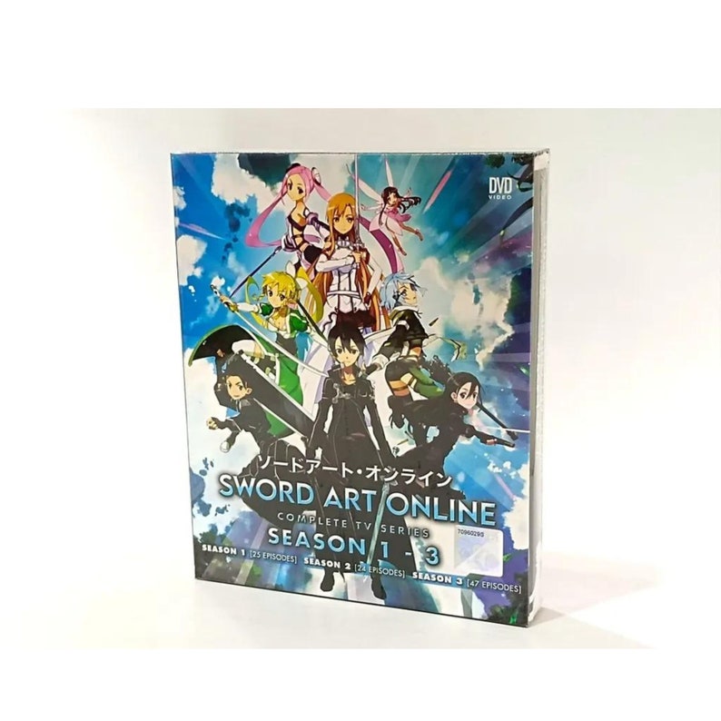 Sword Art Online Season 13 Complete Anime DVD English Dubbed Ship From USA Etsy