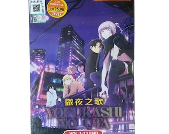 DVD Anime Yofukashi No Uta 徹夜之歌 - Complete TV Series English Dubbed