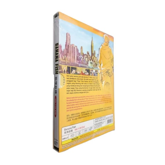 Anime DVD Banana Fish English Subtitle Complete Series