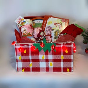 Strawberry Shortcake Everything Red Crate Gift Basket Bundle
