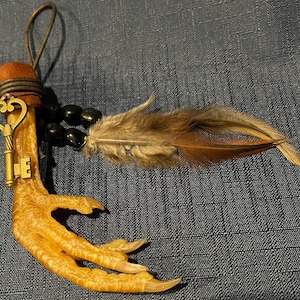 Rooster Chicken Foot Protective Charm