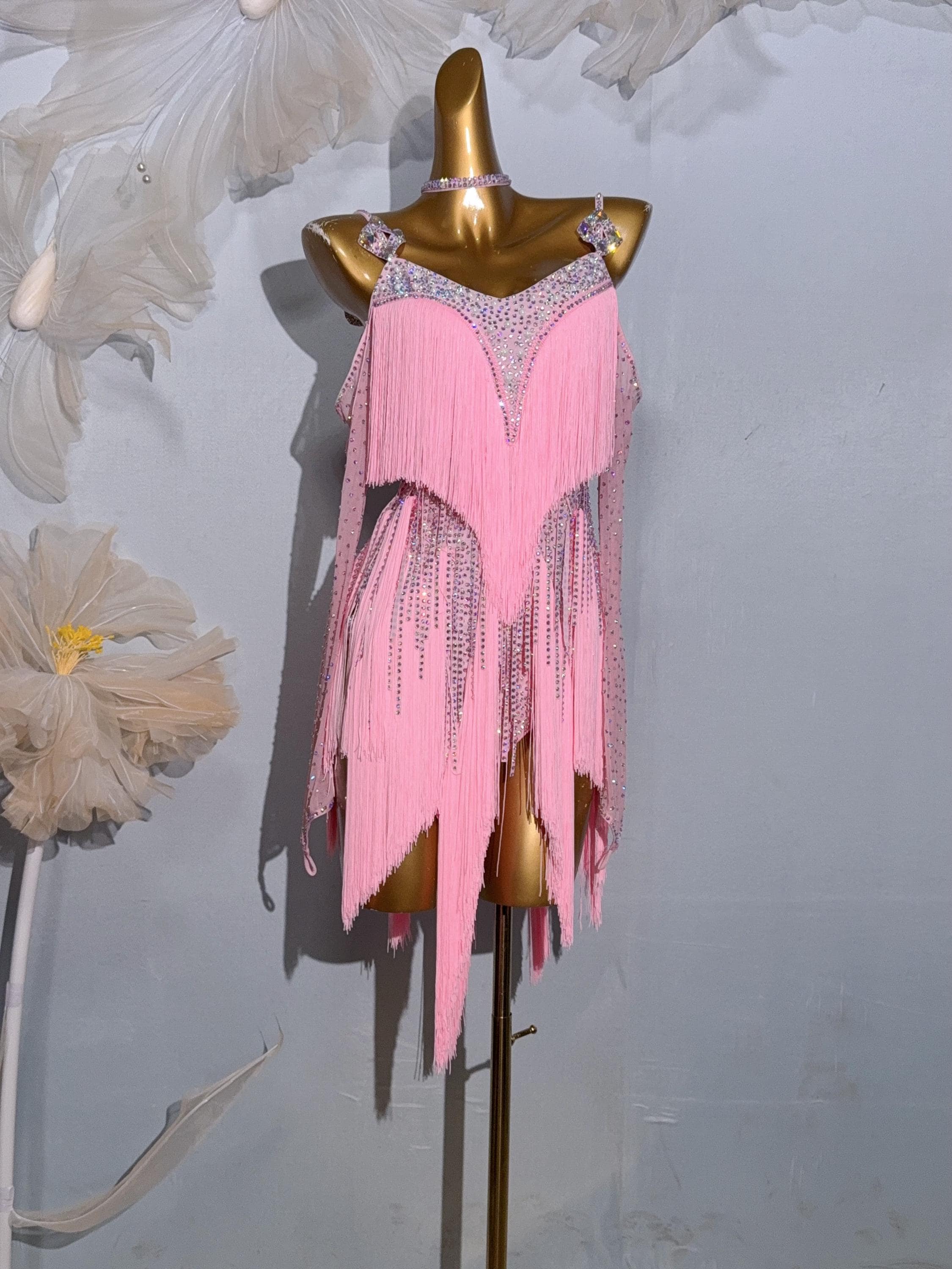 Hot Pink Latin Dresses - Etsy Hot Pink Latin Dresses - Etsy